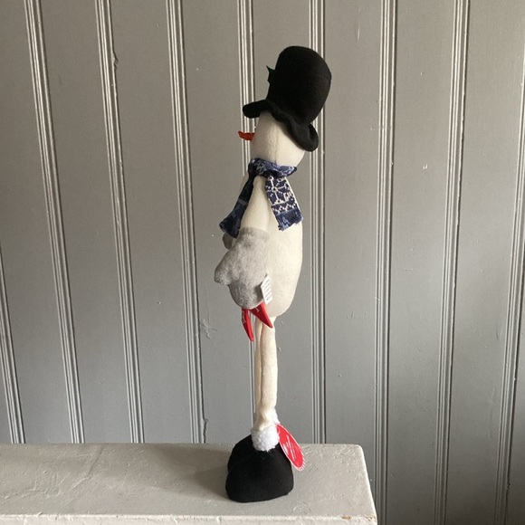NWT- 24” Absolutely Precious- Holiday Snowman ⛄️ Decoration w/ MERRY Banner - Picture 10 of 15